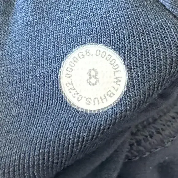 Lululemon True Navy Align Super High Rise 10" Bike Shorts Size 8 Athleisure Norm - Picture 3 of 7